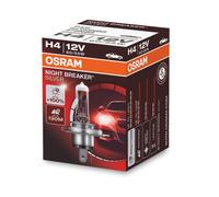 1 UNA Lampada Lampadina Alogene Ricambio OSRAM NIGHT BREAKER SILVER H4