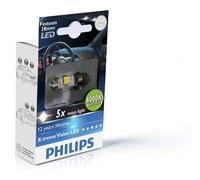 1 Una Lampada Lampadina Led Fest 10.5x38 LED 12858 4000K 12V1W SV8.5 X1