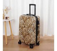 1 valigia trolley rigida da viaggio stampata da 20 pollici con ruote universali antigraffio/silenziose/con blocco password/adatta a studenti maschi e femmine/leggera e antiurto/viaggio personale/bagag