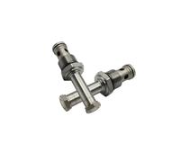 1 valvola a cartuccia solenoide aperta a 2 vie, bobina 12 V 24 V