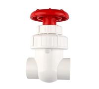 1 valvola a saracinesca for tubi in PVC da 20/25/32/40/50/63 mm, controllo del flusso, interruttore for casa, giardino, fai da te, giunto for acquario.(White Color,Inner dia 25mm)