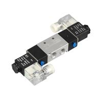 1 valvola a solenoide a doppia testa a doppio controllo 5 vie 2 posizioni 4V220-08 Power Down Hold valvola direzionale pneumatica (DC12V)