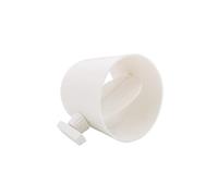 1 valvola di controllo del condotto 'aria in plastica manuale, regolazione del flusso volumetrico, for tubo di ventilazione da 110/150/160/200 mm(160mm)