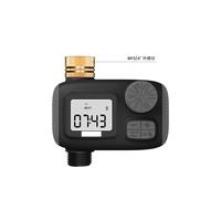 1 valvola di ingresso in ottone a 1 via con timer IP55, manopola impermeabile, pulsante, display, valvola di irrigazione