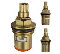 1 valvola di ricambio in ottone con stelo in ceramica a disco per rubinetto da bagno e cucina, B