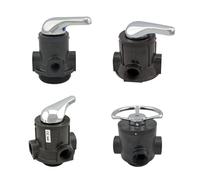 1 valvola filtro a carbone attivo con lavaggio manuale serie F56 F56A/F56E/F56F ABS/PPO multiporta for di trattamento 'acqua(F56E1)