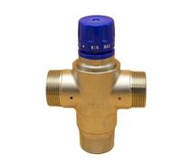 1 valvola miscelatrice termostatica for acqua in ottone G1 1/2 "(DN40), valvola termostatica solare