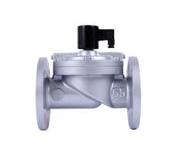 1 valvola solenoide con flangia in ghisa DN65 pollici, valvole di controllo direzionale pilotate(G,12VDC)