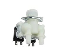 1 valvola solenoide di ingresso acqua for lavatrice FPS-180A 1 in 2, compatibile con LG, compatibile con Midea, compatibile con Little Swan, compatibile con Haier, valvola a doppia testa con ugello.