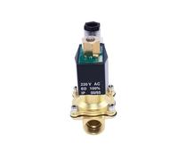 1 valvola solenoide elettrica for acqua in ottone normalmente aperta a comando pilota 3/4" 12 V CC 220 V CA 24 V CC 24 V CA 110 V CA(130VAC)