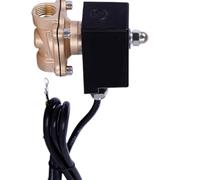 1 valvola solenoide in ottone NC da 1-1/2 pollici 220 V/24 V antideflagrante for gas GPL for acqua/gas/liquidi neutri(Bsp AC220)