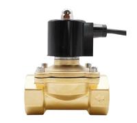 1 valvola solenoide normalmente chiusa, valvola for acqua corrente della fontana, da G3/8" a G2", AC220V DC24V(1-1/2")