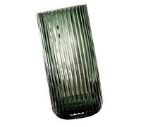 1 vaso in a forma di pilastro, a strisce verticali, per fiori, semplice