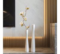 1 Vaso moderno in plastica - Stile europeo, grande vaso da terra, vaso idroponico, vaso centrale in plastica, vaso da matrimonio; adatto per composizioni di fiori secchi, decorazione della casa, decor