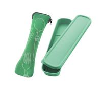 1 vassoio per posate, 1 borsa da viaggio per posate, supporto portatile, strumenti di stoccaggio