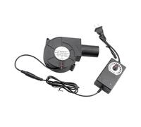 1 ventilatore for barbecue con motore, 3700 giri/min, modello 7530, con regolatore di velocità variabile 220 V/110 V.(US Plug)