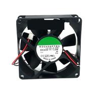 1 ventola di raffreddamento da 80 mm 8025 for server Sunon KD2408PTB3 24 V 1 W con doppio cuscinetto a sfera