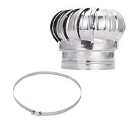 1 ventola in acciaio inox 304, non alimentata per laboratori Attic & Factory, alta qualità (304 steel-200 mm)