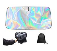1 Visiera Parasole Per Auto E 1 Custodia, Scudo Termico Per Protezione Solare, Visiera Per Parabrezza, Attrezzatura Per Protezione Solare Per Auto, Accessori Per Auto
