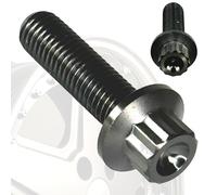 1 vite in titanio M7 x 25 per cerchioni in 3 pezzi, colore nero