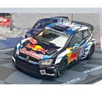 #1 VW Volkswagen Polo R WRC Ogier Rally Monte Carlo 2016 1/43 Auto Diecast Ixo