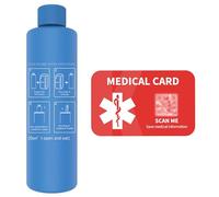 1-WHEAT Ice Pack per custodia da viaggio per refrigeratore per insulina da 60 ore