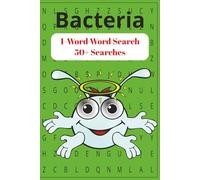 1-Word Word Search Bacteria: Welcome To The Amazing World Of Bacteria| Get To KNow About The Little Creatures| Fun Book To Solve| For Kids & Adults| ... Readable| Gift For Travel, Vacation, Holidays