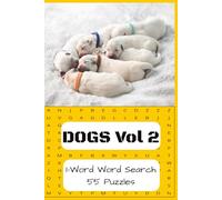 1-Word Word Search DOGS Vol 2: 1-Word Word Search DOGS Vol 2| For All Dog Lovers| Learn More About Dogs| 6x9 inches| 55 Puzzles| Fun Engaging & ... Travel, Vacation, Holidays| Clear & Readable