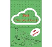1-Word Word Search Pets: 1 Word Word Search for Kids & Adults| Best Gift for Boredom & Travel| Get to know all Pets in this World| 6n9 inches| 50+ ... for all ages| Perfect for Holidays, Vacations