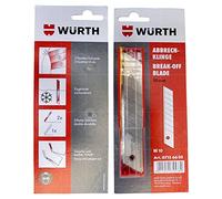 1 x 10 Würth cancellare lame 18 mm (rosso 07156605)