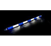 1 x 12/24V LED luce cabina interna con bandiera greca Grecia custodia in allu...