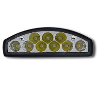 1 x 27W 12V 24V IP67 LUCE ALOGENA SPOT 9 LED LAMPADA CAMION SCANIA VOLVO...