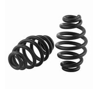 1 x 3 pollici di sedile in acciaio Molla roton Motociclette Modifica Molla a sedile solista Retro Base per attamento per motociclette galleggianti a vapore nera opaca. (Nero opaco)