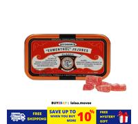 1 x 50 g Hudson's Eumenthol Jujubes Classic per rinfrescare la bocca e il res...