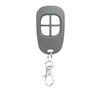 1 x AAM0049 Telecomando Cancello Garage 4 Canali, 433.92MHz Compatibile SCS Motorizzazione Cancello e Porta del Garage(Grigio)