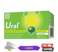 1 X Abbott Ural Effervescente Granuli Urina Alkalinizer 4g X 28sachets