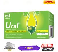1 X Abbott Ural Granuli Effervescenti 28s X 4g Alkalizzante Urinario Per Gotta