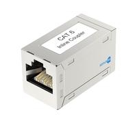 1 X ACCOPPIATORE RJ45 FEMMINA SCHERMATO ETHERNET POE CAT 6 CAT5e CAT5 PROLUNGA