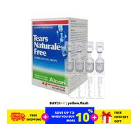 1 x ALCON TEARS NATURALE FREE lubrificante collirio secco 32 fiale (0,8 ml/ci...