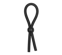 1 x anello di bloccaggio flessibile da uomo, con perla impermeabile, colore: nero.