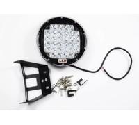 1 x Barra Luminosa LED 9" 96W 12-24V 7D Luce Aggiuntiva Rotonda per Roll Bar ...