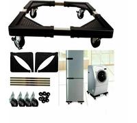 1 x Base Mobile Supporto Per Frigo Frigorifero Lavatrice Ruote Piastra Carrello [EEK: E]