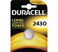 1 x Blister batteria a bottone Duracell Cr2430 al litio.