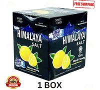 1 X CANDY Al Sale Himalaya Gusto Menta Limone Lenitivo Per La Gola (12 Pack)