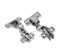 1 x Cerniera per Anta sormonto zero fianco Ø 35mm