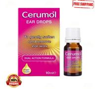 1 X Cerumol Gocce Orecchie 10ml Cera Ammorbidente Ammorbidire E Rimuove Cerume