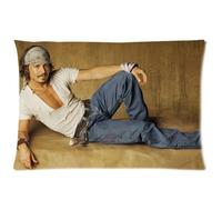 1 X Custom Johnny Depp Pillowcase Standard Size Design Cotton Pillow Case