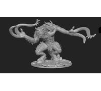 1 x DEMONIC LASHER - BONES REAPER figurina in miniatura rpg d&d demon chaos...