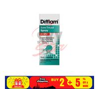 1 x Difflam Forte 15 ml spray antinfiammatorio per la gola per un rapido soll...