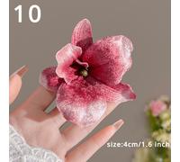 1 X Donna Fairy Accessori per Capelli Fiore IN Organza Clip Sposa Decorazione